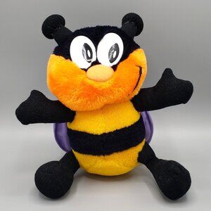 Cadbury Buzz Bar Buzz Bee 8" Plush Stuffed Animal HTF New Zealand Candy Mascot